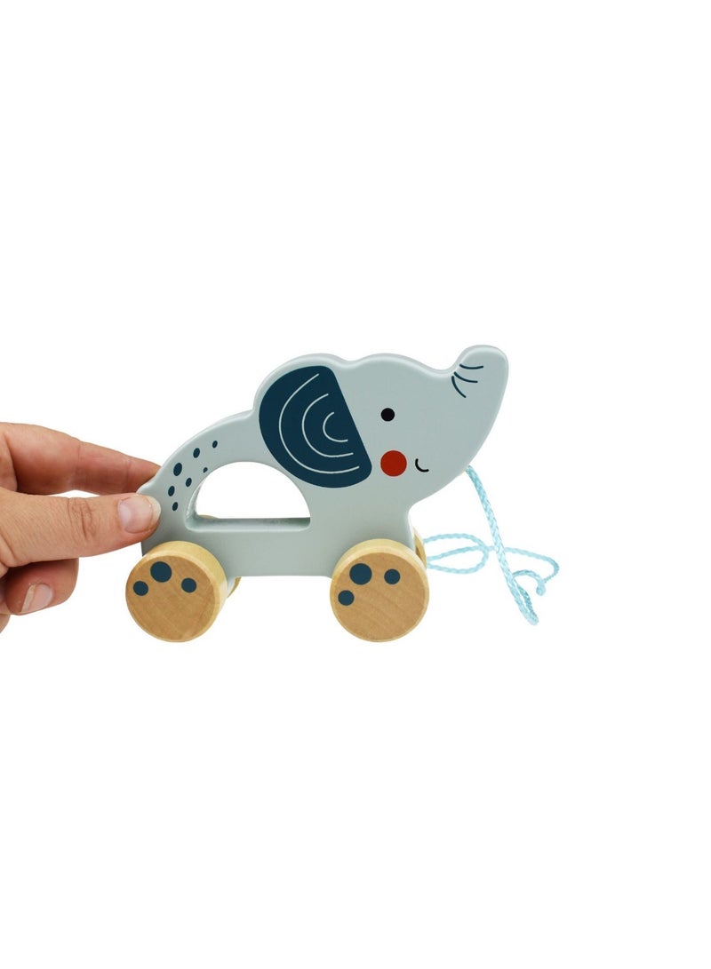 TOOKY TOY TOOKT TOY PULL ALONG - ELEPHANT - Image 3